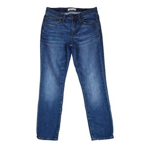 Madewell The Slim Boyjean Women’s 24 Medium Wash Denim Straight Leg Casual